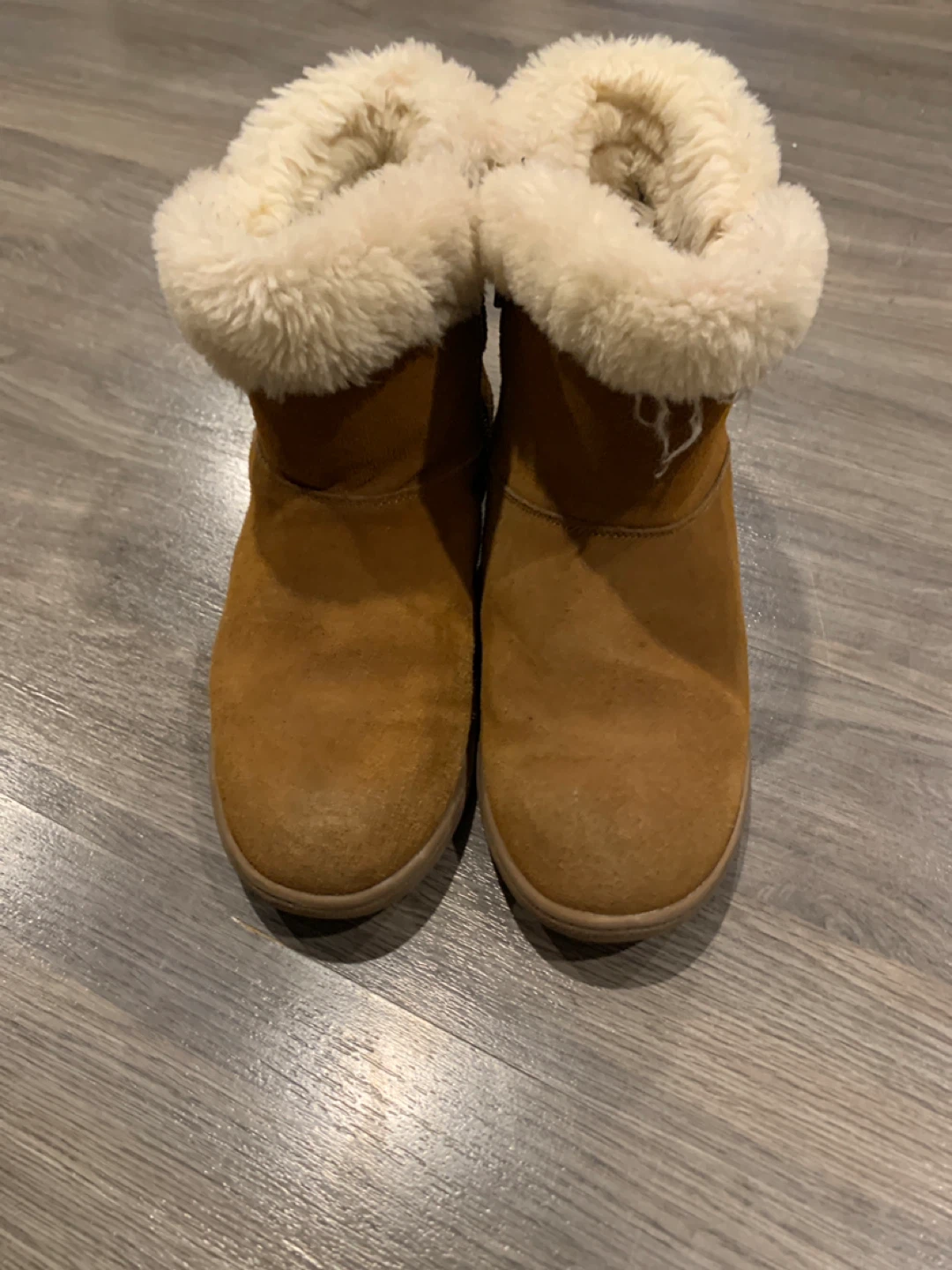 Lamo Brown Suede Boots Size 7 - photo 4