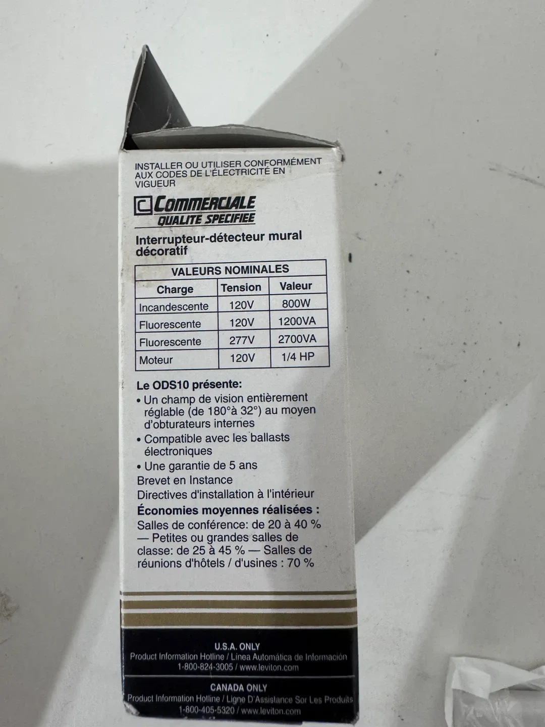 Leviton Designer Occupancy Sensor Wall Switch image indicator(2)