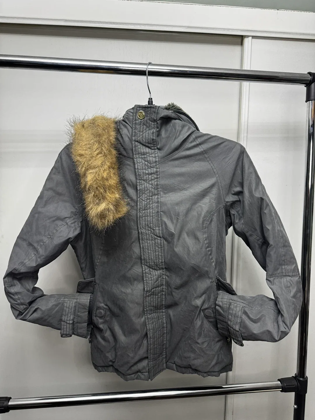 Aritzia TNA Grey Women’s Winter Jacket size M