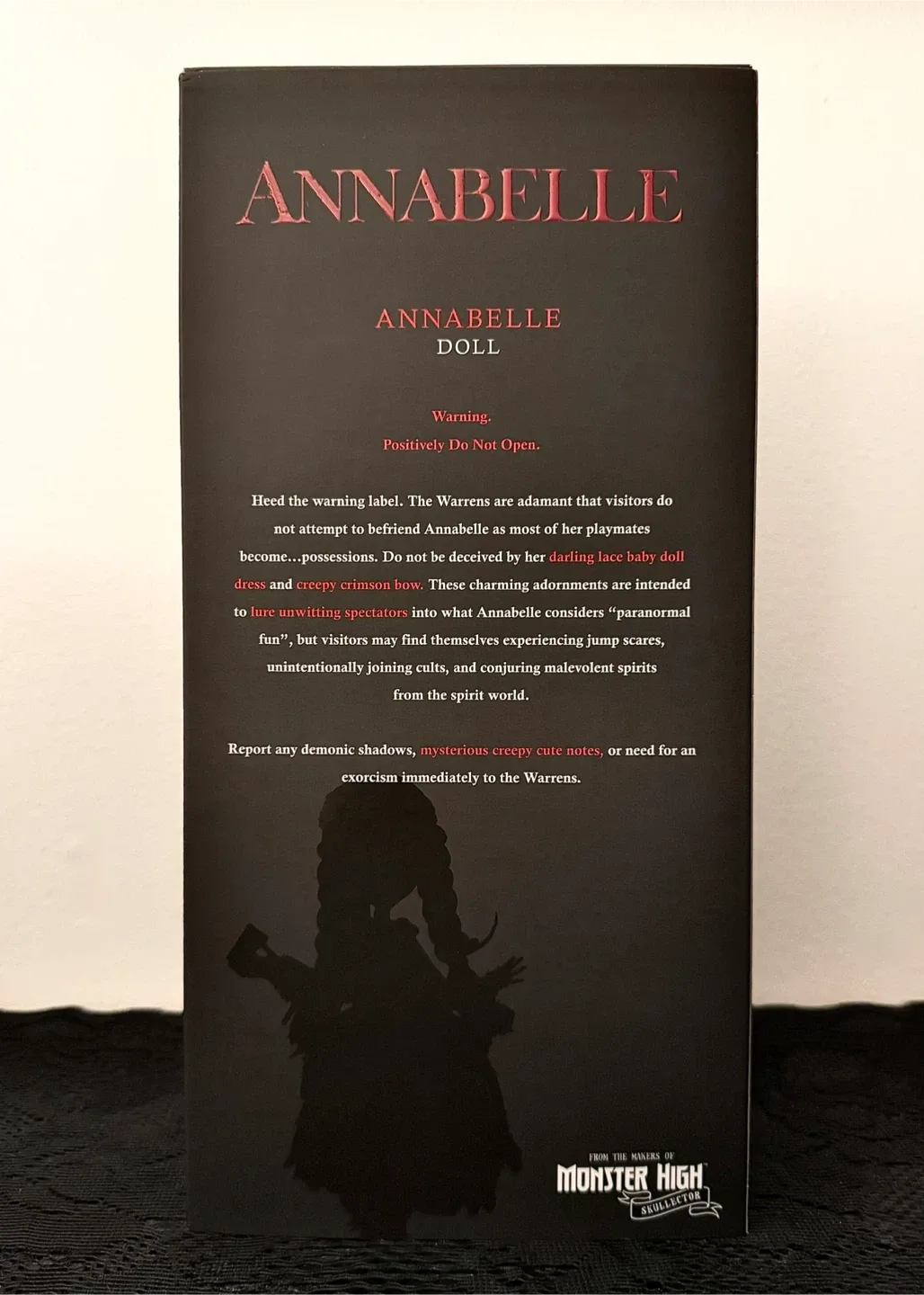 NEW Monster High Skullector Annabelle Doll - FIRM PRICE! image indicator(5)