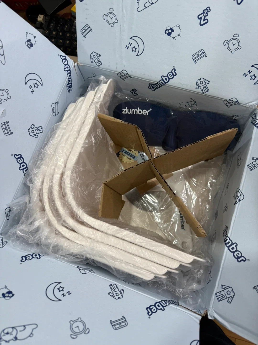 New Zlumber Bedsheet  lock & Sleep Mask