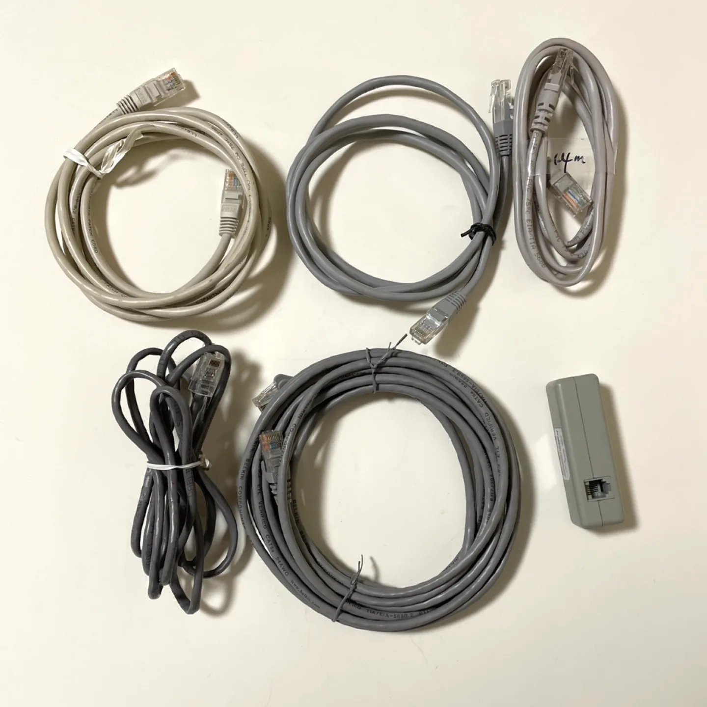 Ethernet/Internet Cables and Splitter