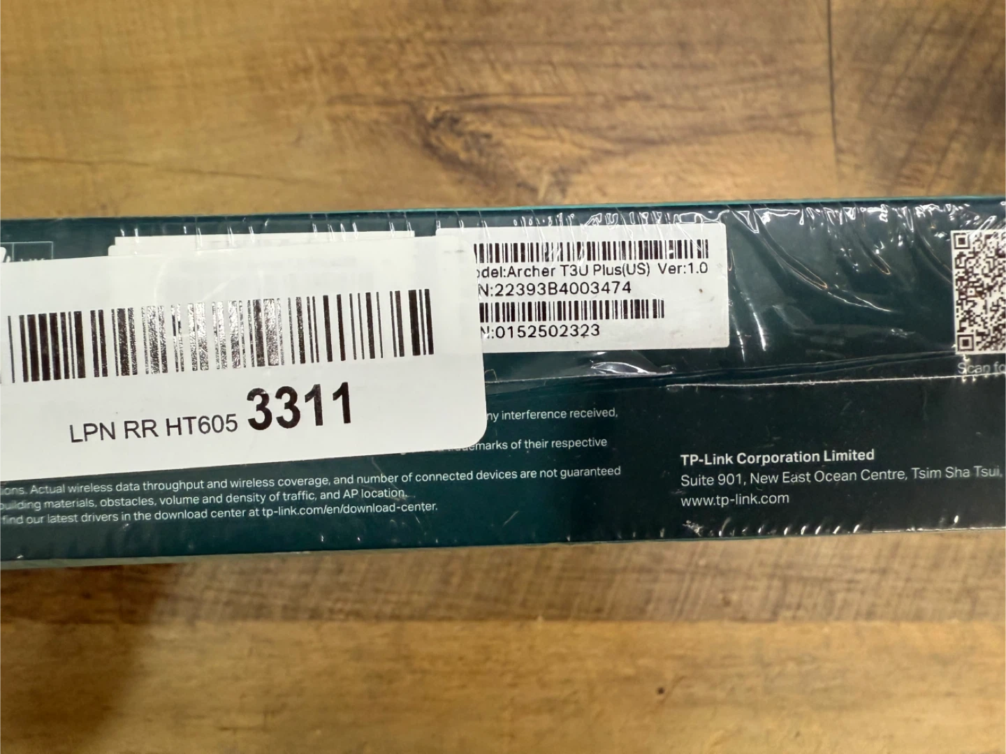 New TP-Link AC1300 Archer T3U Plus WiFi Adapter - photo 3