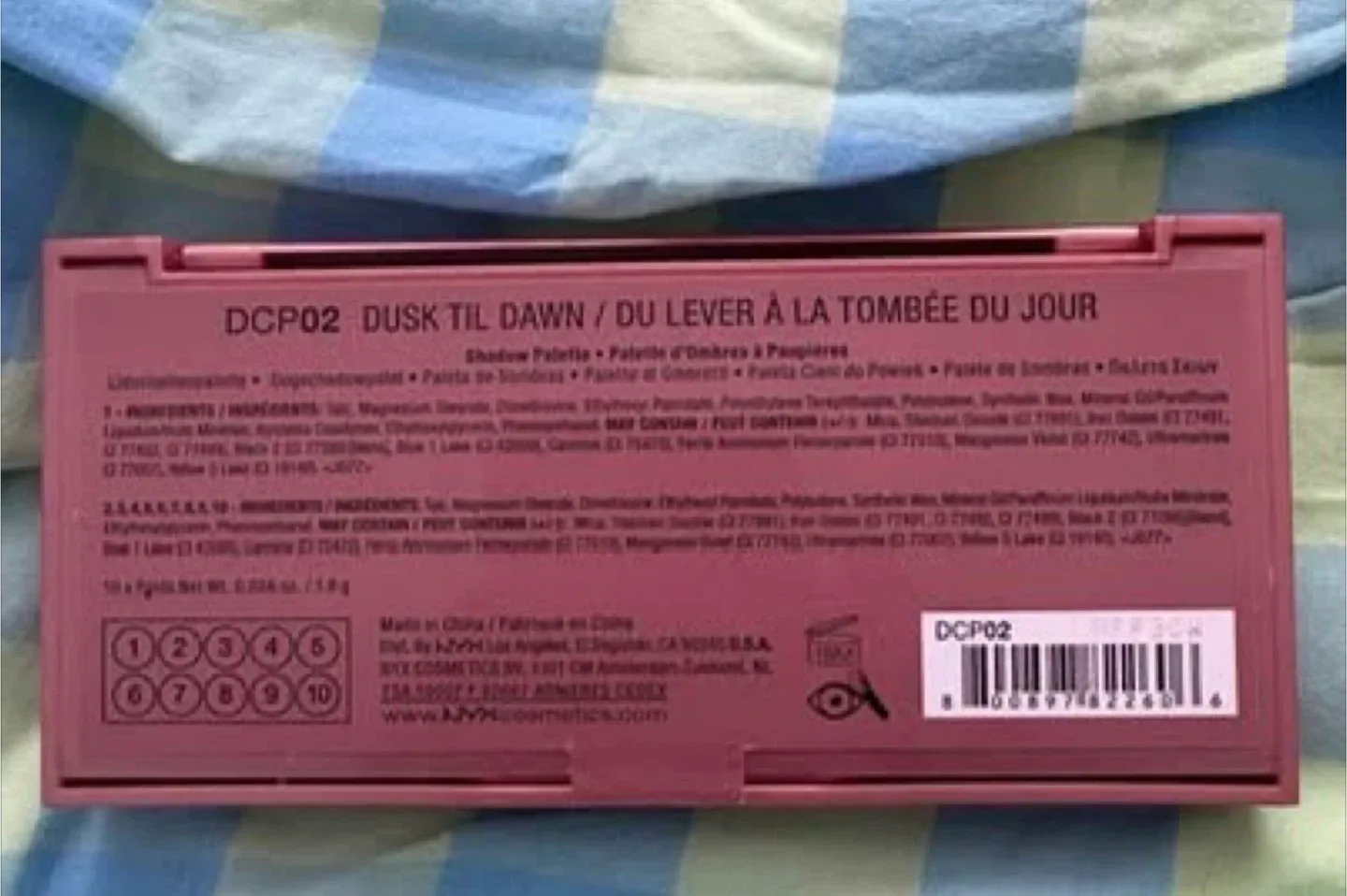 NYX dream catcher palette (Barely used)(Giving away for FREE) image indicator(3)