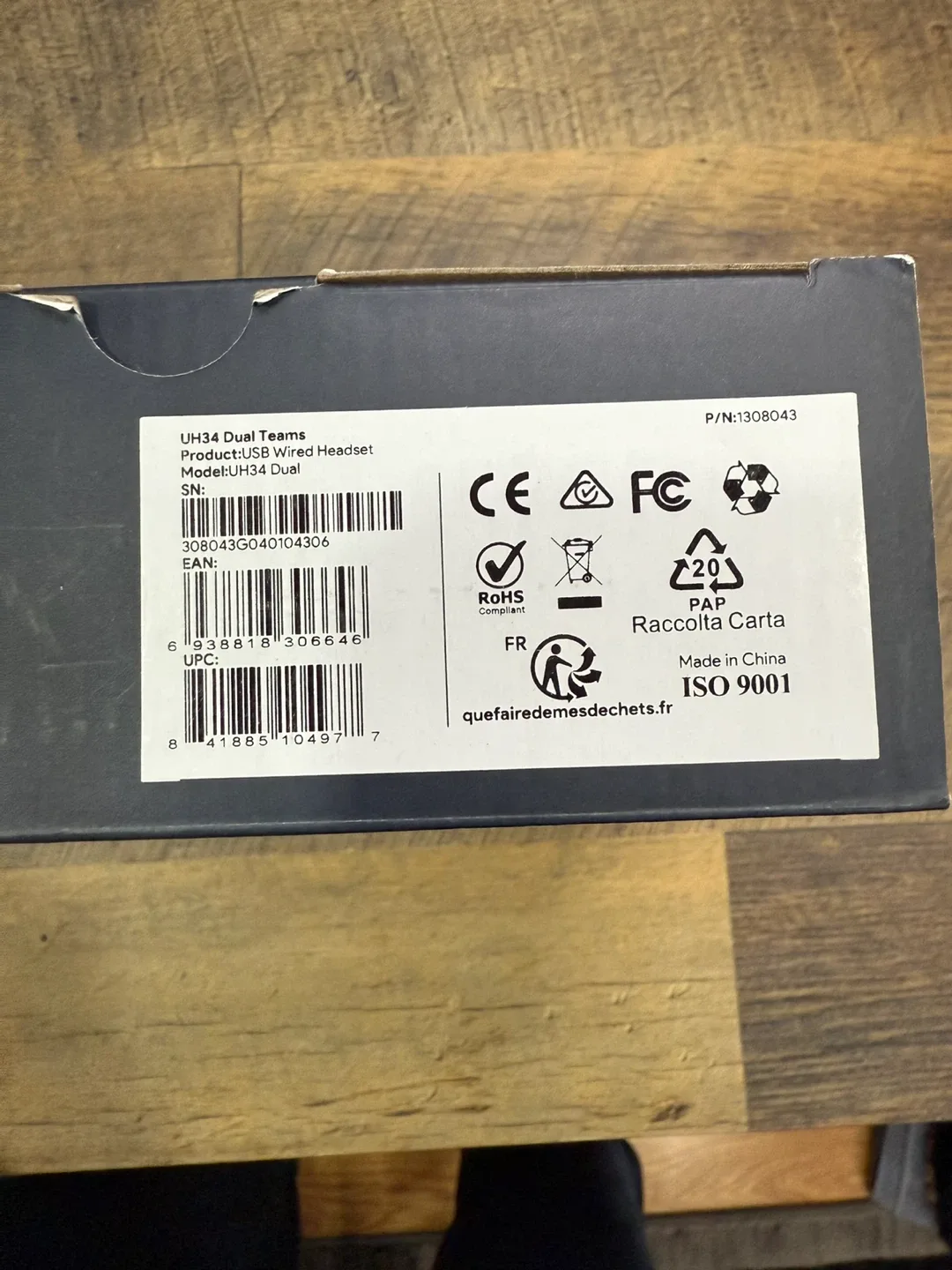 Yealink UH34 Dual USB Wired Headset - New in Box! image indicator(3)