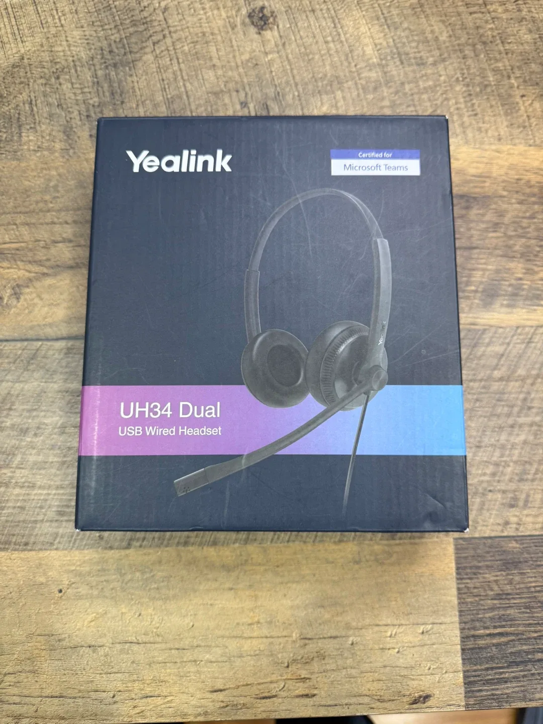 Yealink UH34 Dual USB Wired Headset - New in Box! image indicator(2)