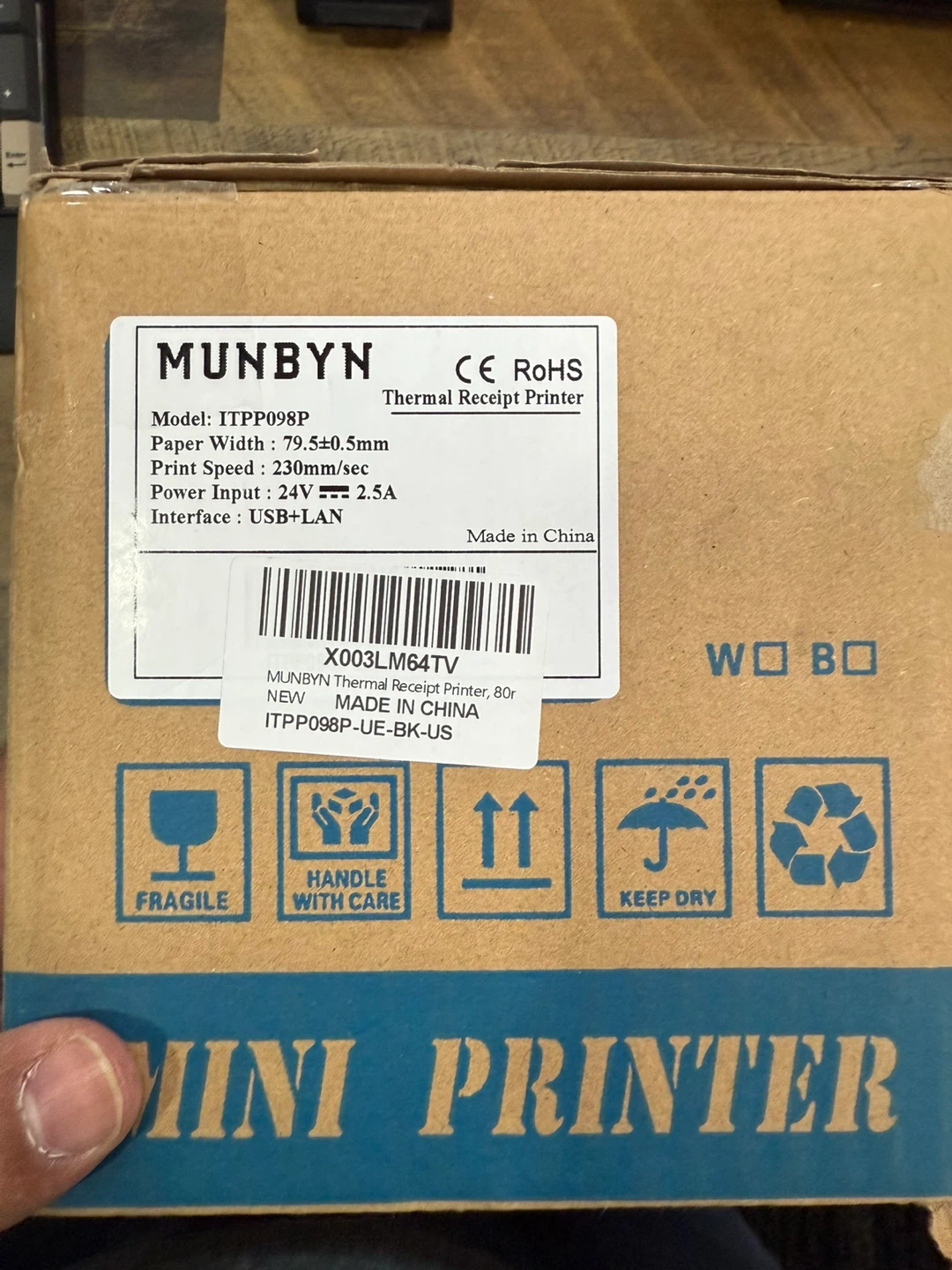 New MUNBYN Thermal Receipt Printer - photo 4
