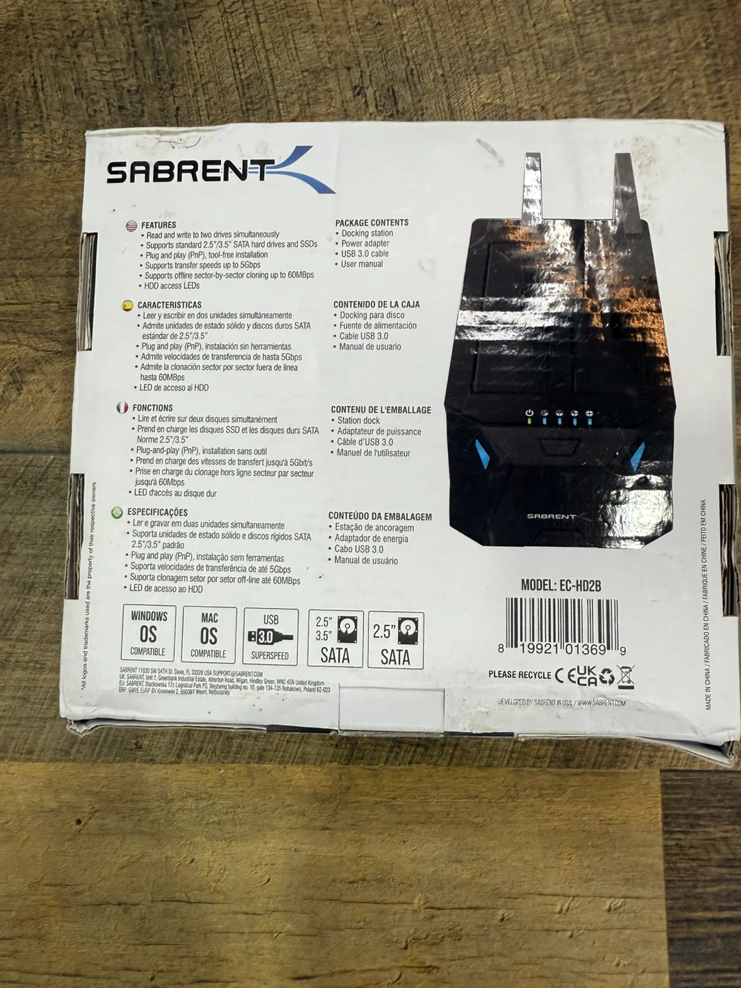 USB 3.0 SATA Dual Bay HDD Docking Station - photo 3