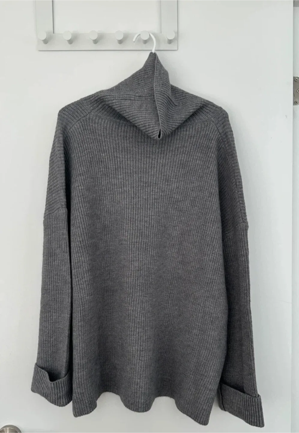 Grey Turtleneck Sweater image indicator(3)