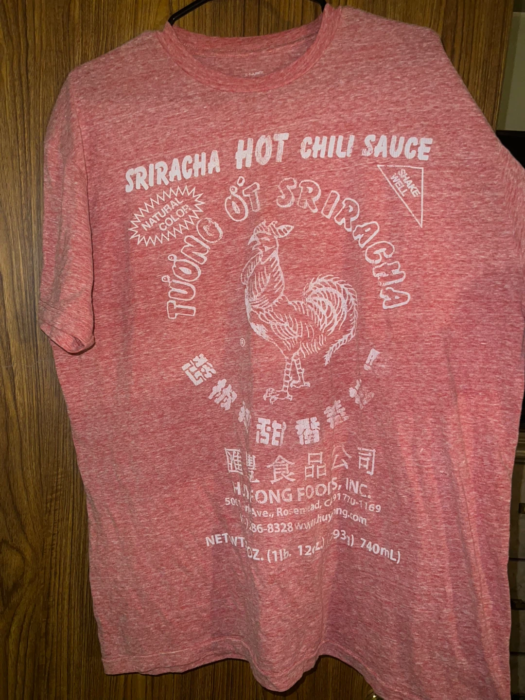 SIZE XL Sriracha Tee
