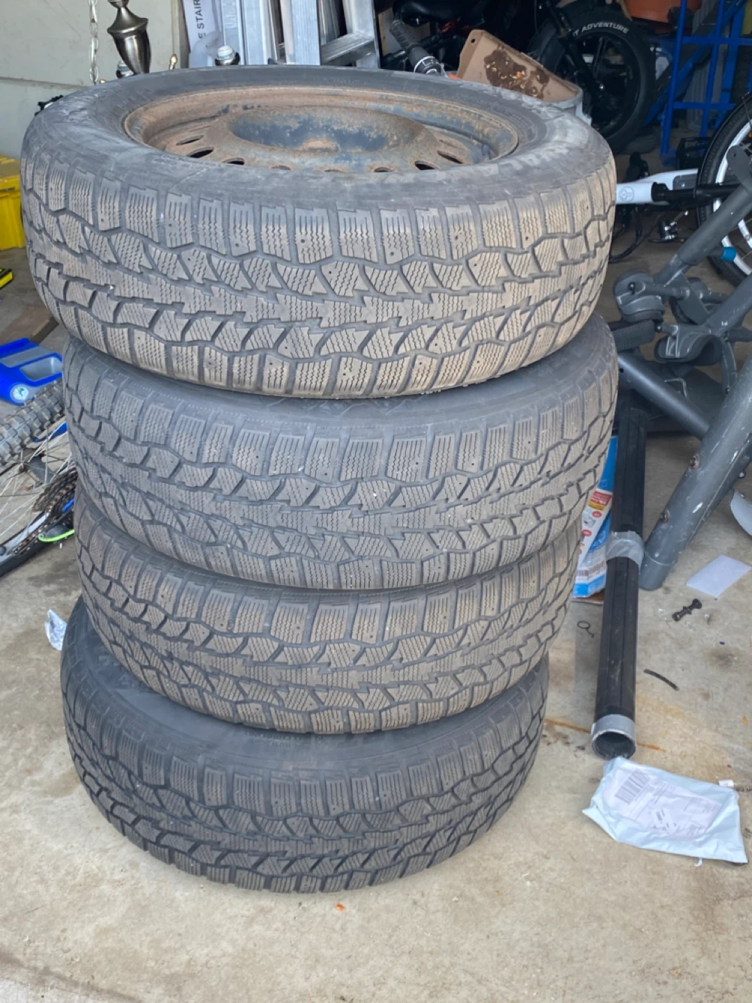 Used Winter Tires - Set of 4 - photo 2