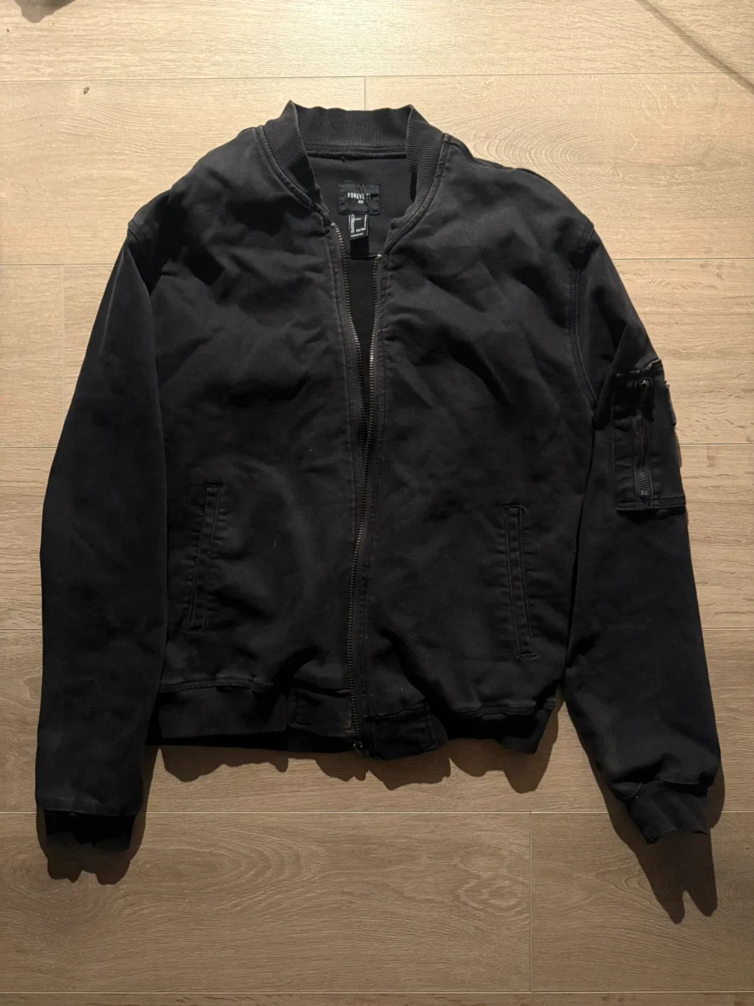 Black Bomber Jacket