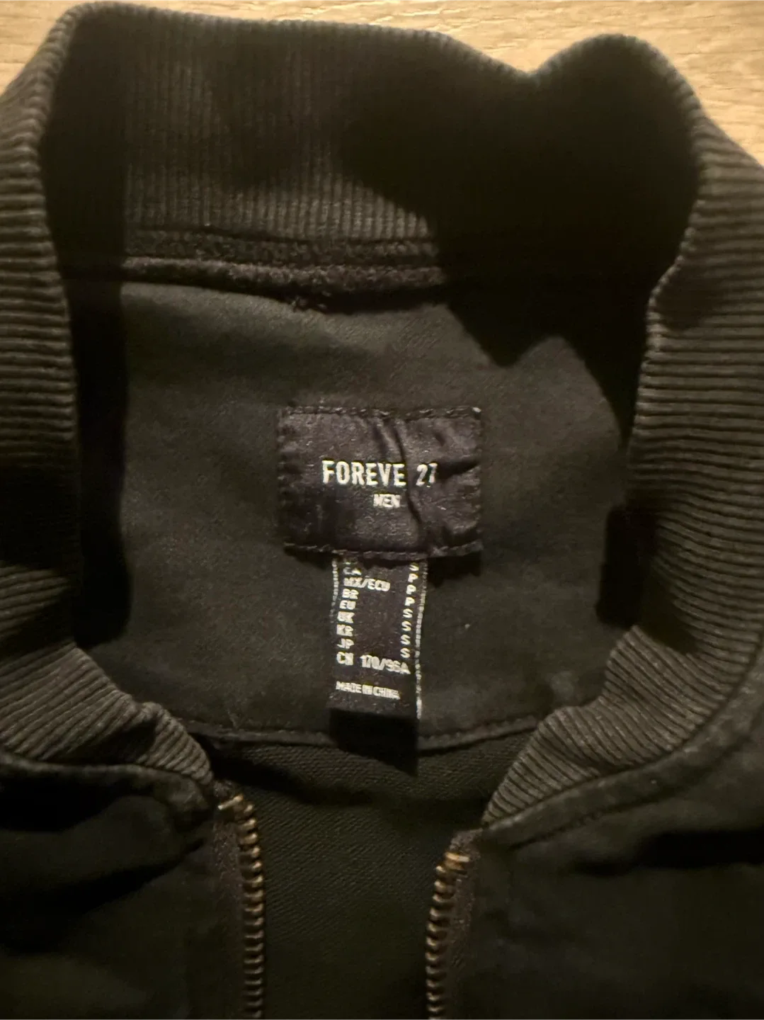 Black Bomber Jacket image indicator(3)
