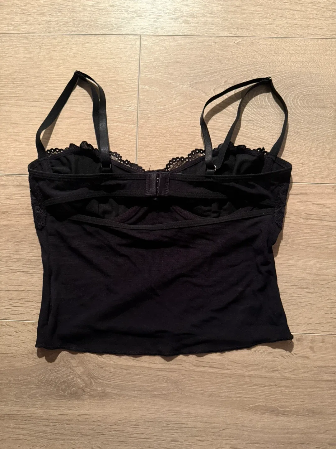 Black Lace Trim Top image indicator(3)