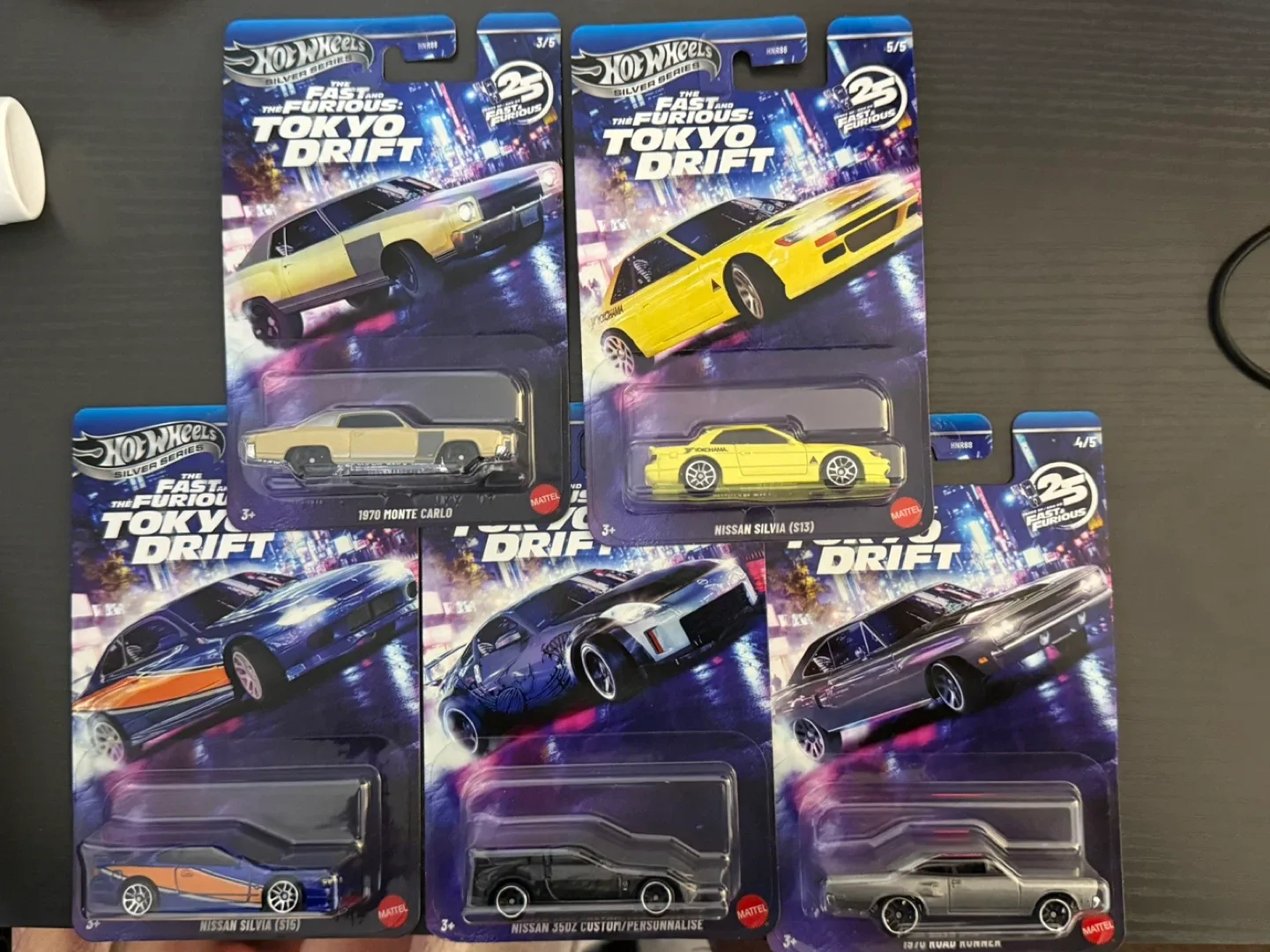 New Hot Wheels Fast & Furious: Tokyo Drift Set