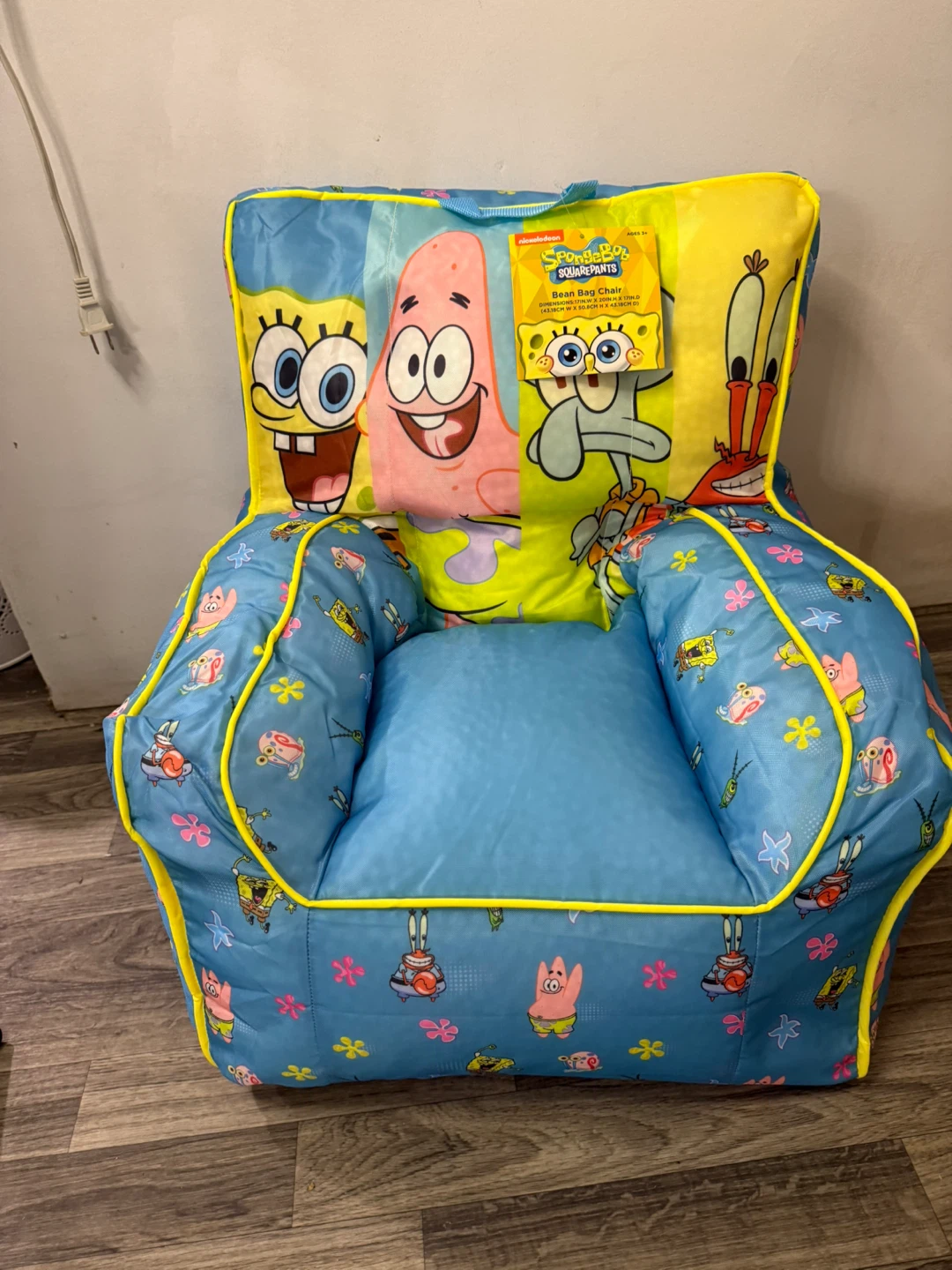 SpongeBob SquarePants Bean Bag Chair - New - photo 3