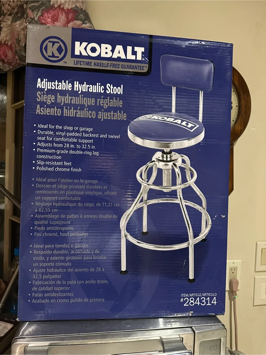 Kobalt Hydraulic Workstool