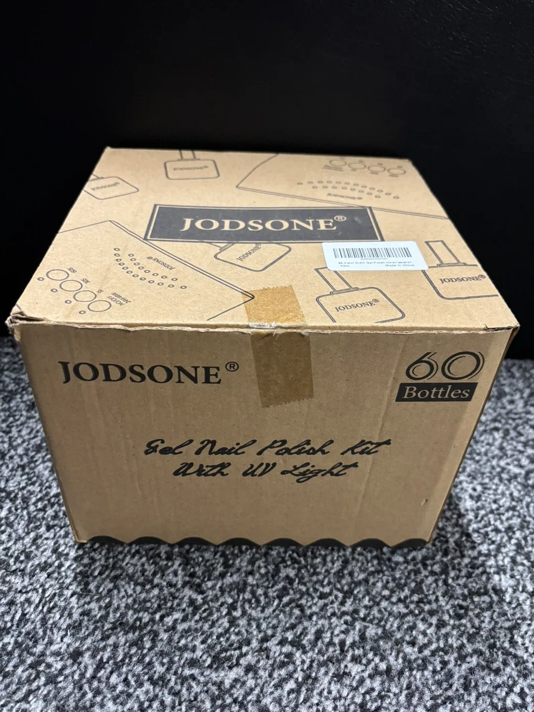 Jodsone Gel Nail Polish Kit with UV Light - 60 Bottles