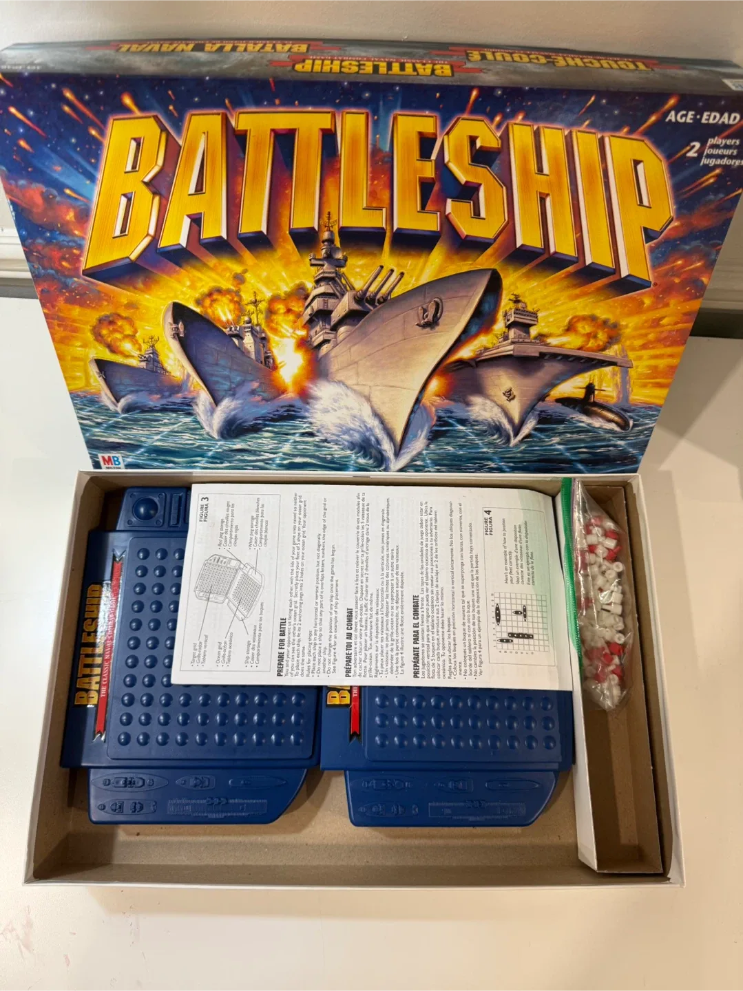 Battleship Board Game - Classic Naval Combat