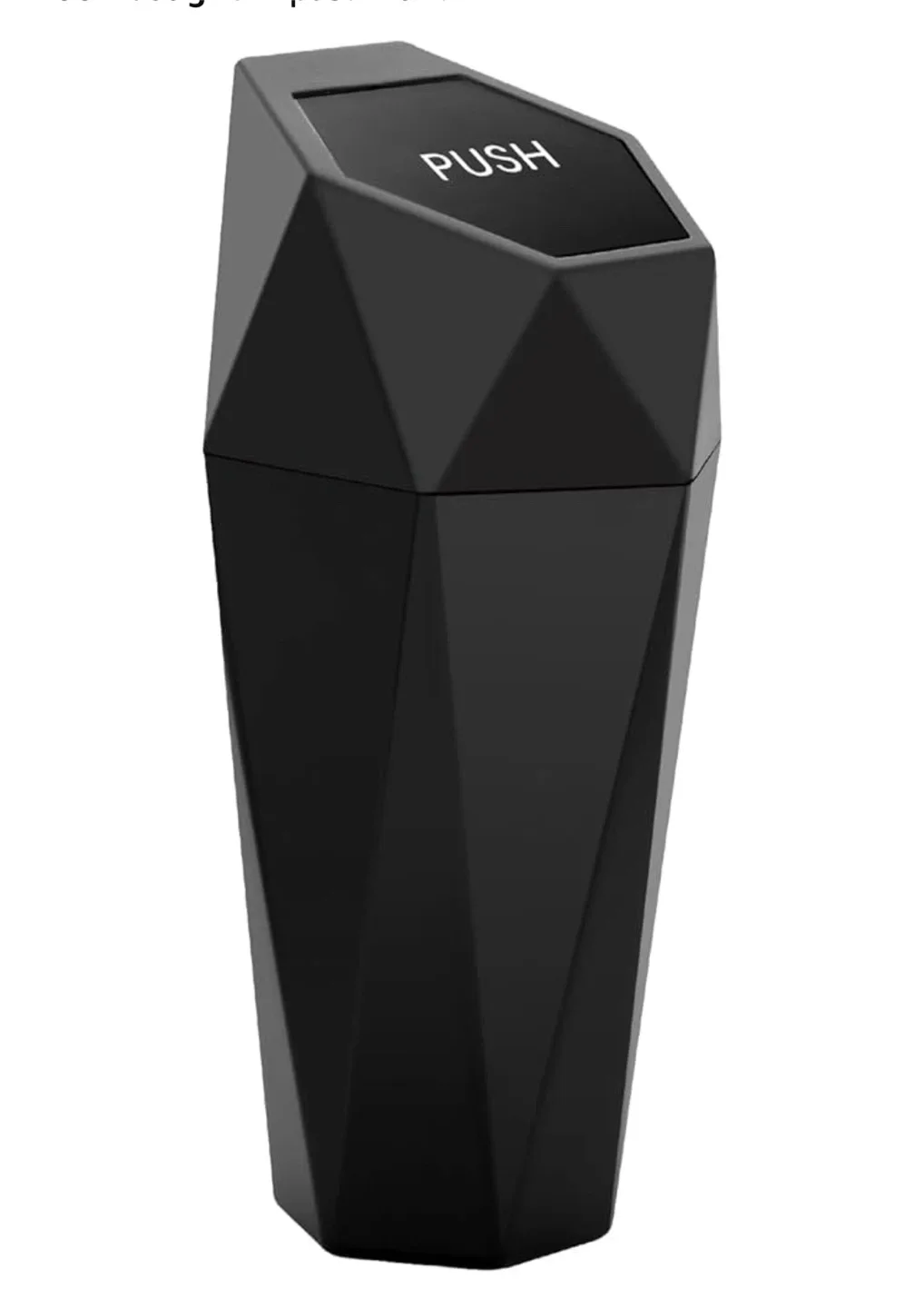 #Cleanout Car Trash Can - Black