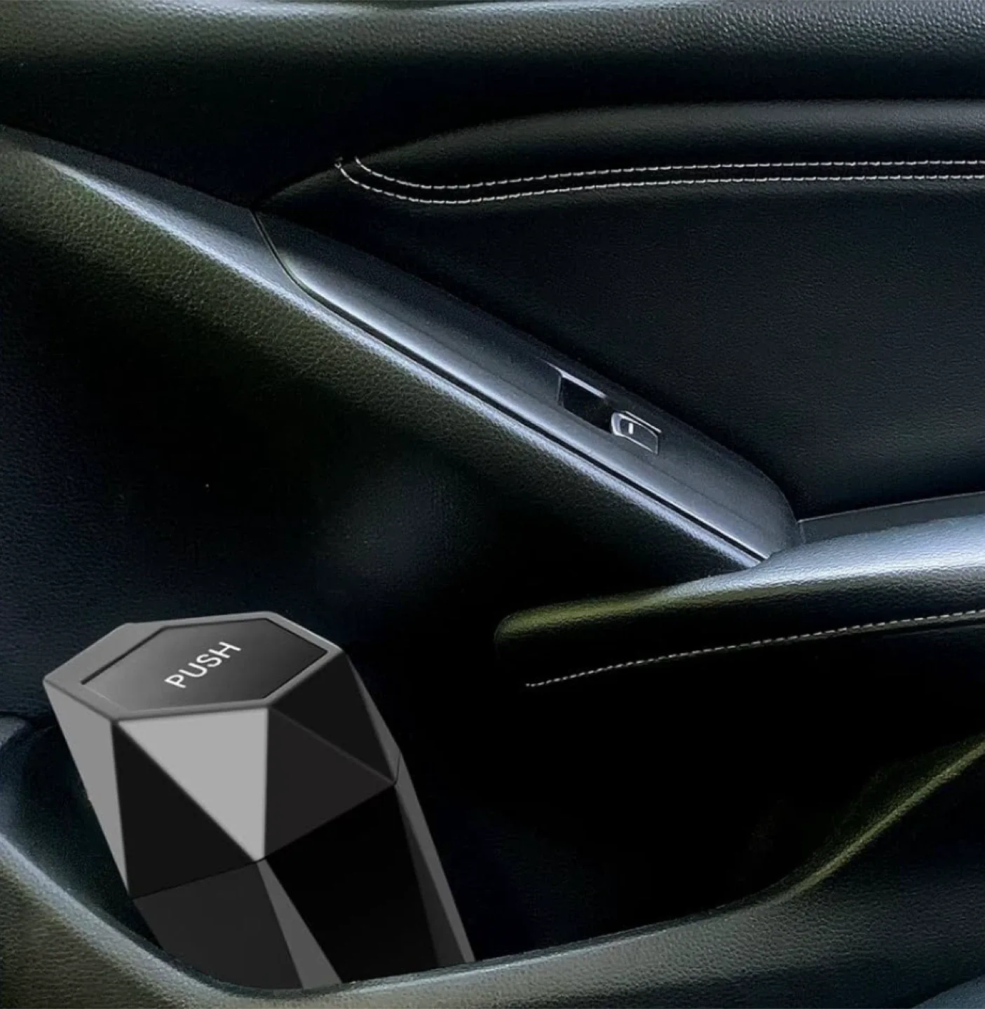 #Cleanout Car Trash Can - Black image indicator(2)