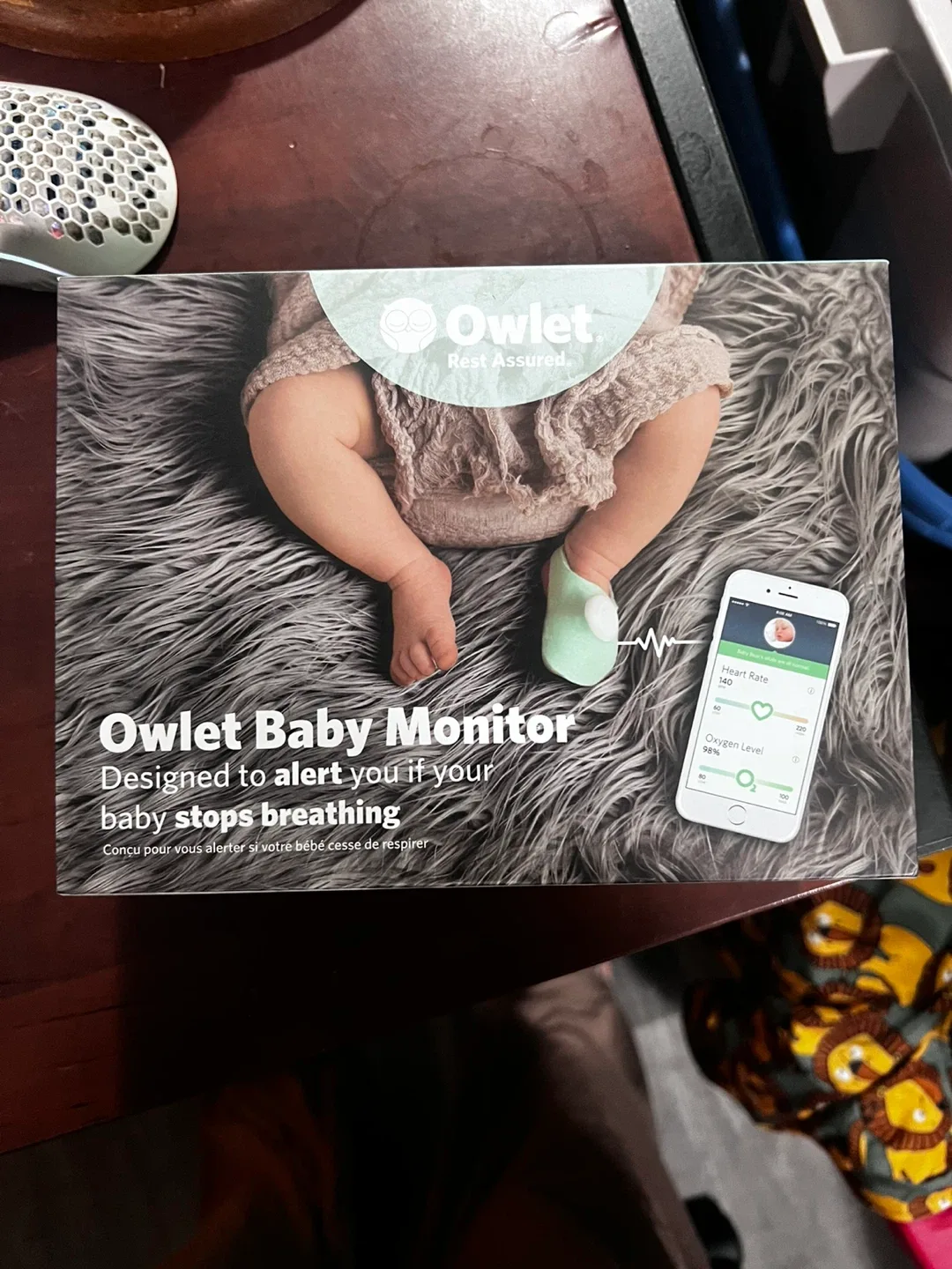 Owlet Baby Monitor, Smart Sock, Base Station