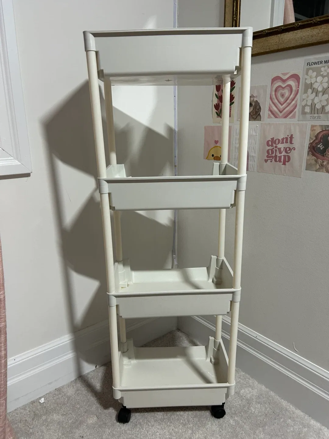 Rolling Storage Cart - 4 Tier image indicator(3)