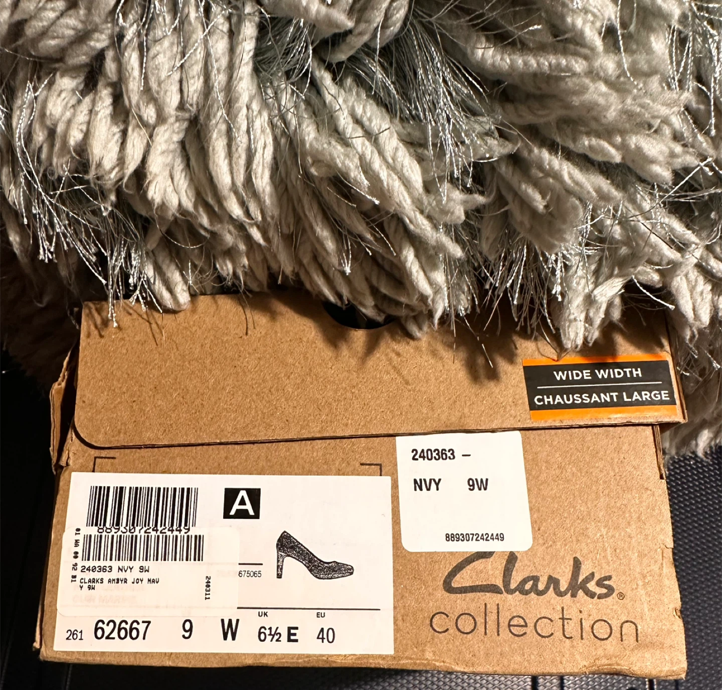 CLARKS LEATHER HEELS (PRICE:$70) SIZE:9 - photo 4