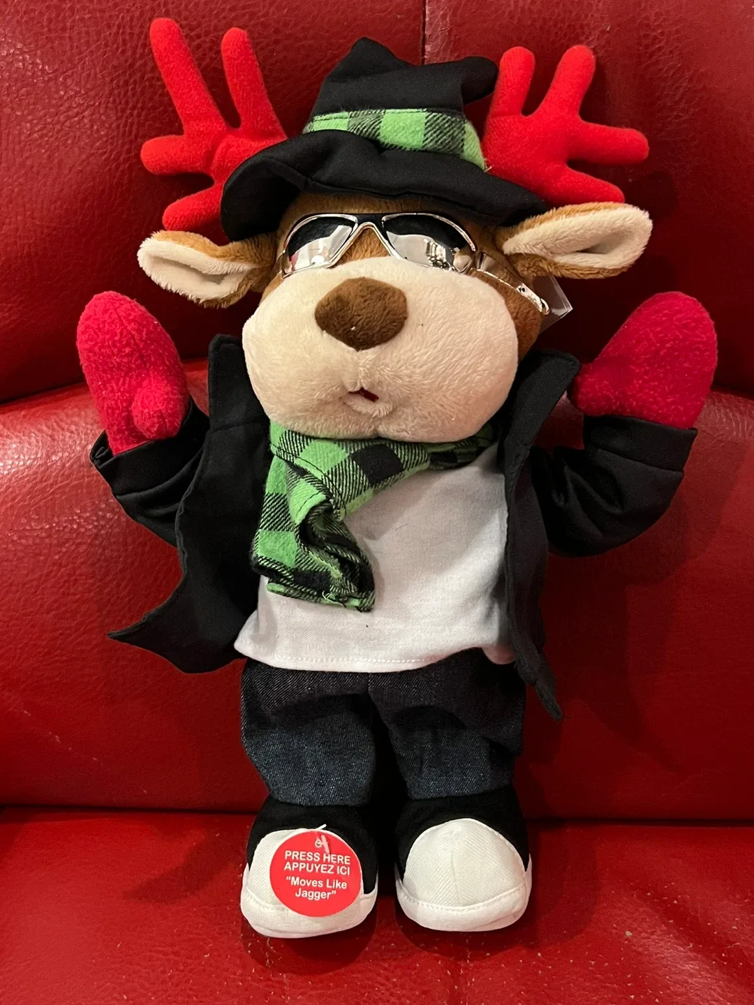 Sound & Light Dancing Reindeer - “Moves Like Jagger”