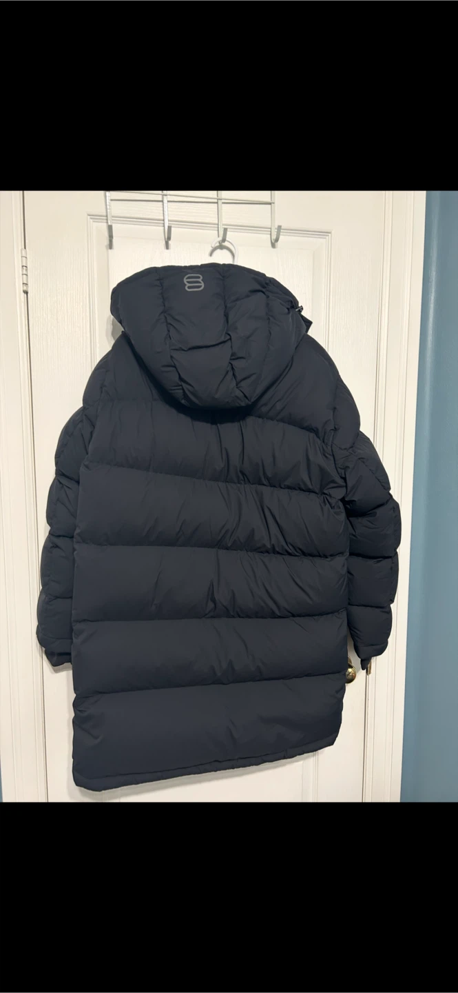 Aritzia Black Super Puff Coat