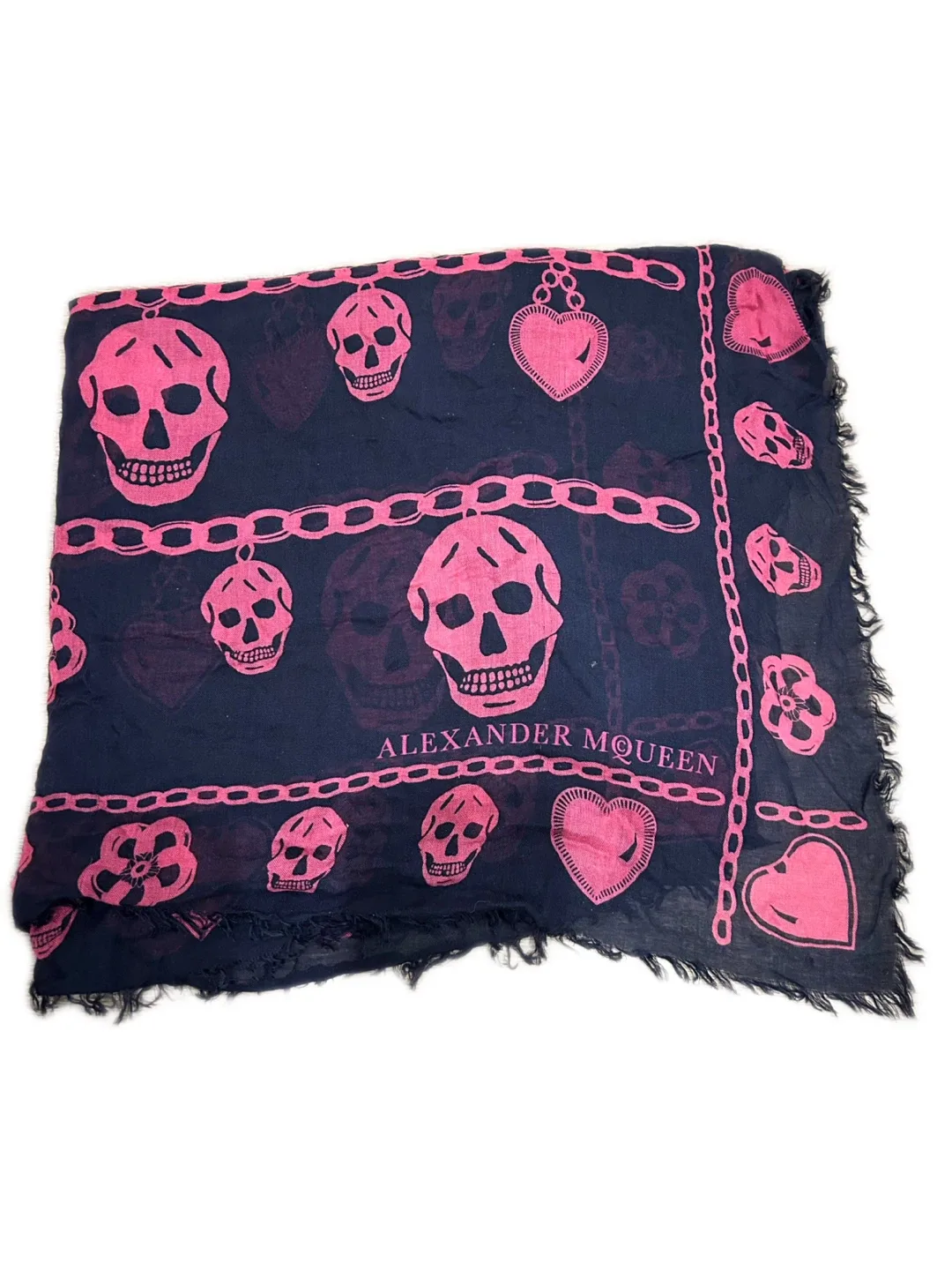 Alexander McQueen Skull Print Scarf