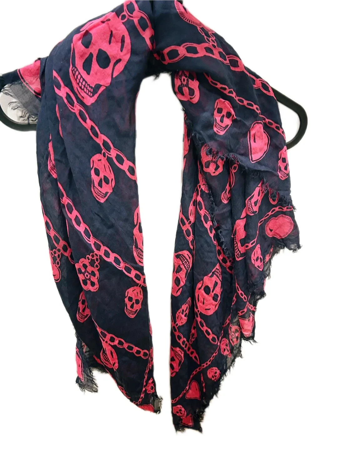 Alexander McQueen Skull Print Scarf image indicator(2)