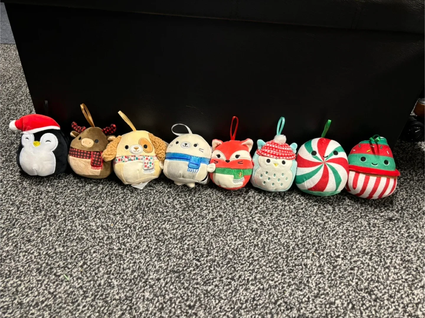 Squishmallows Holiday Ornament Plush Set