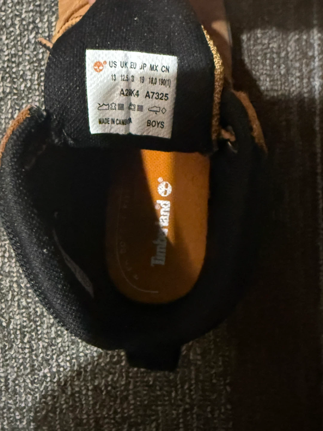 Timberland Euro Hiker Boots Boys Size 13 - photo 5