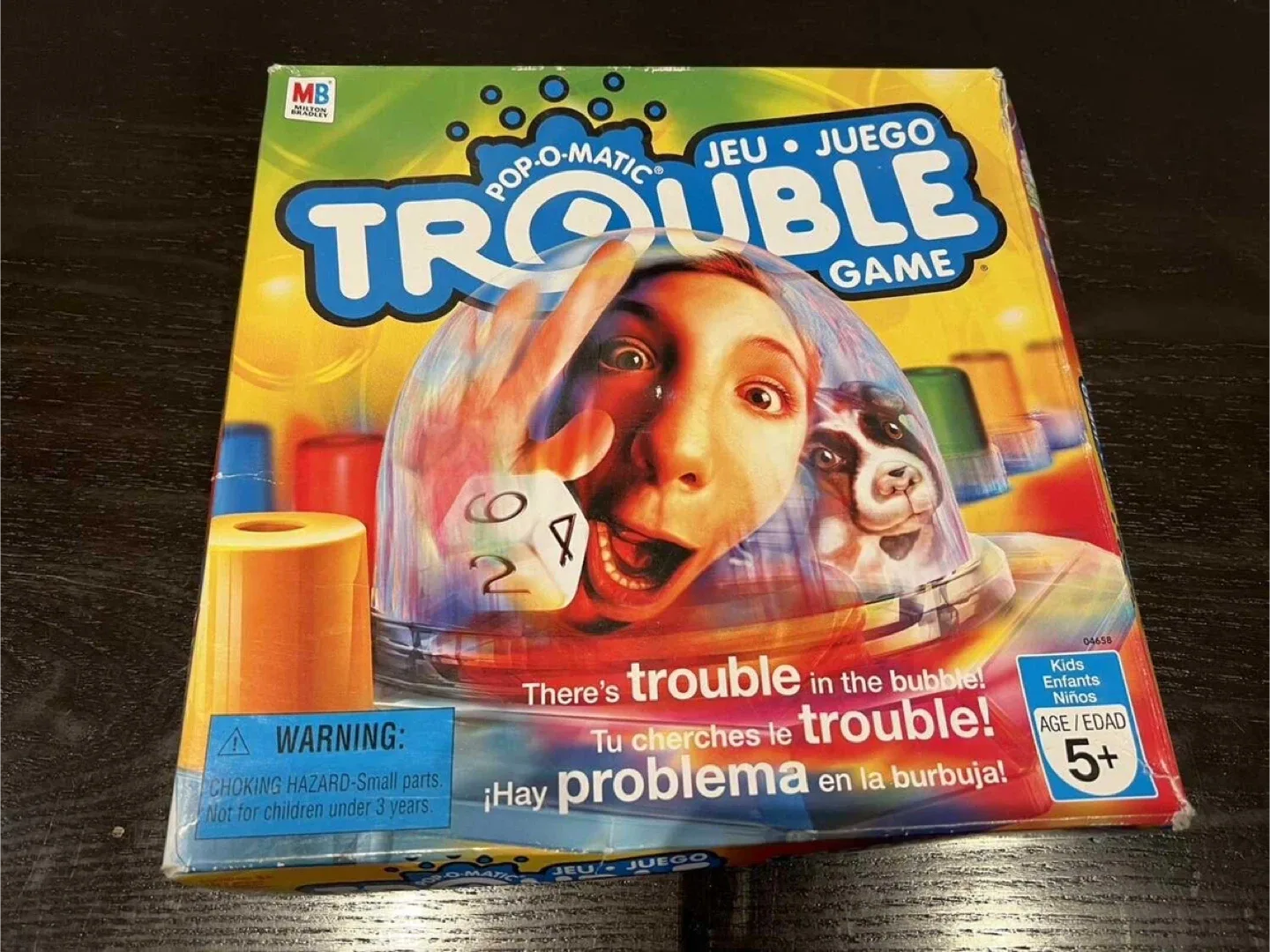 Trouble Board Game by Milton Bradley
