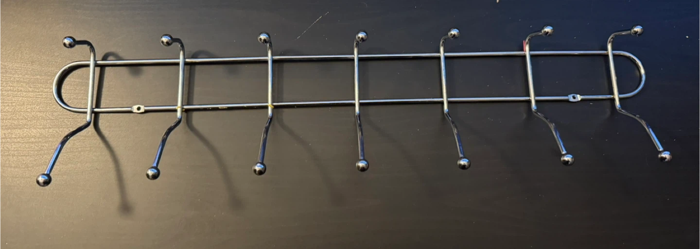 Chrome Coat Rack
