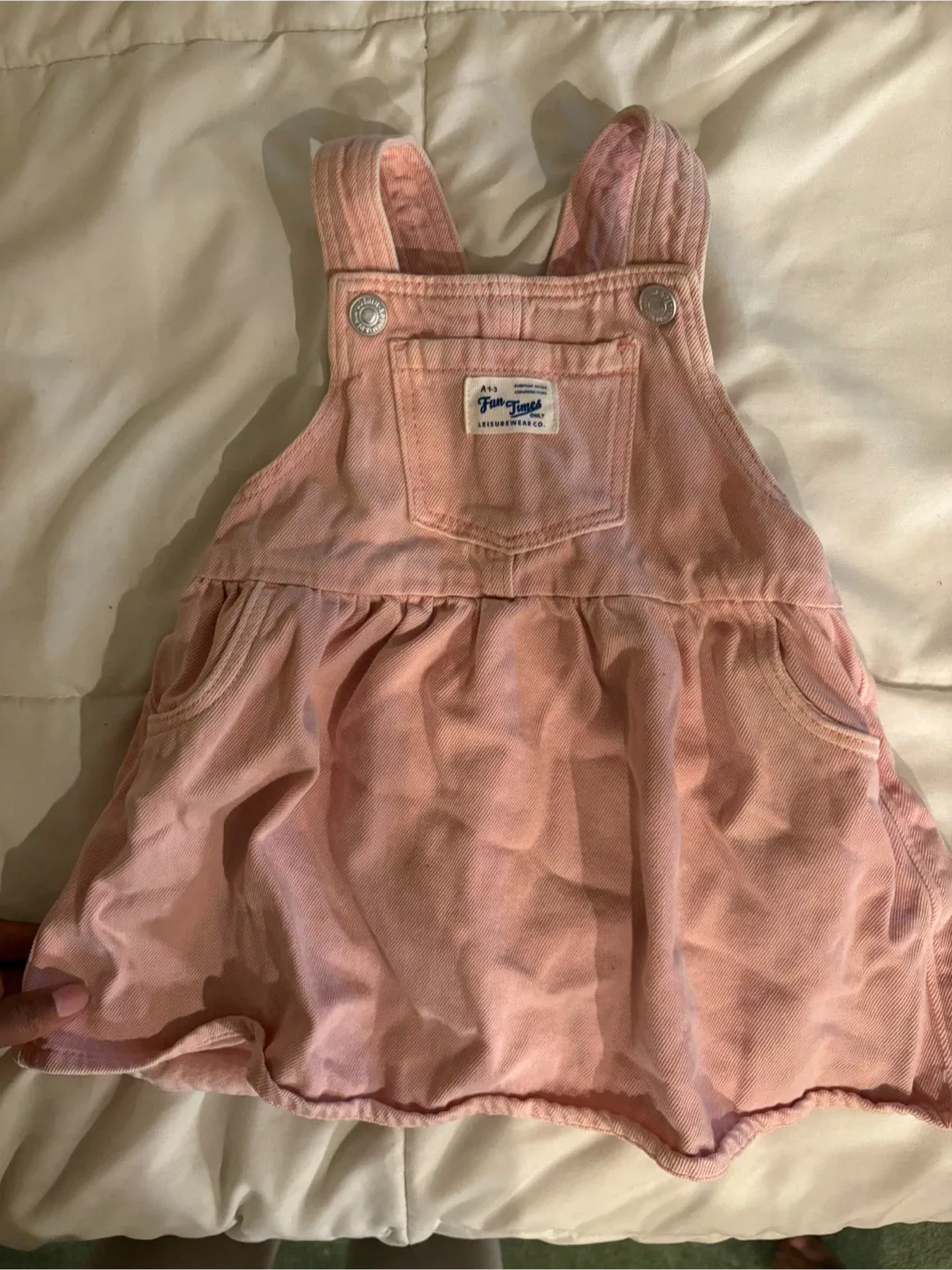 Fun Tunes Pink Dress 9-12M