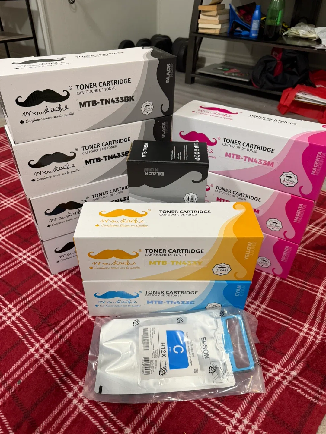 Moustache Toner Cartridges - Pack of 11 Cartridges #Cleanout