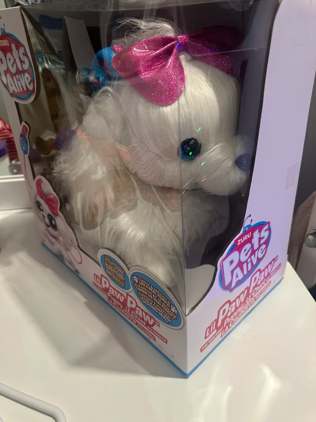 New ZURU Pets Alive Lil' Paw Paw Puppy