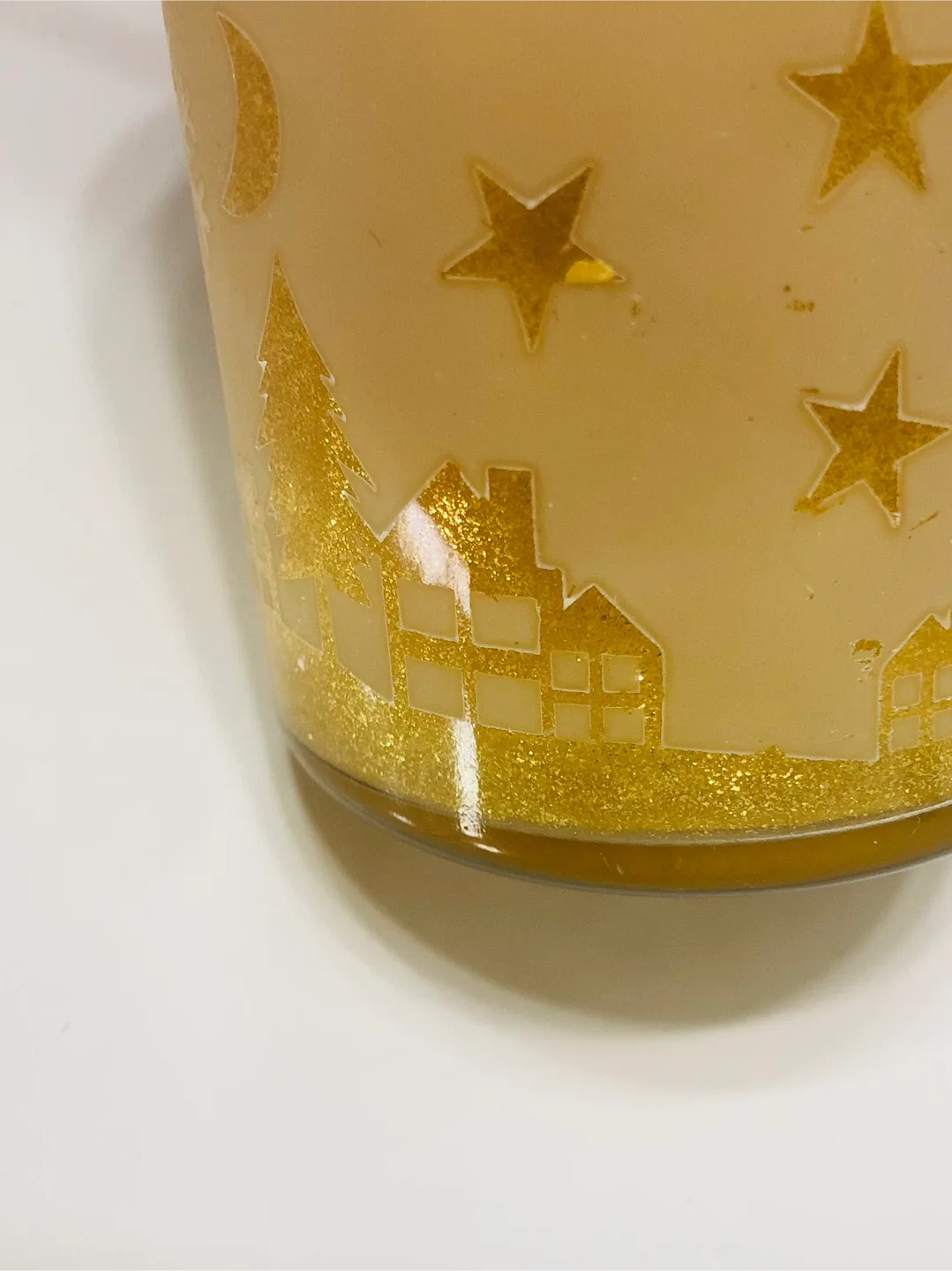 Christmas Gold Decor Lot: Homesense Candle & NEW Soap  #Cleanout image indicator(6)