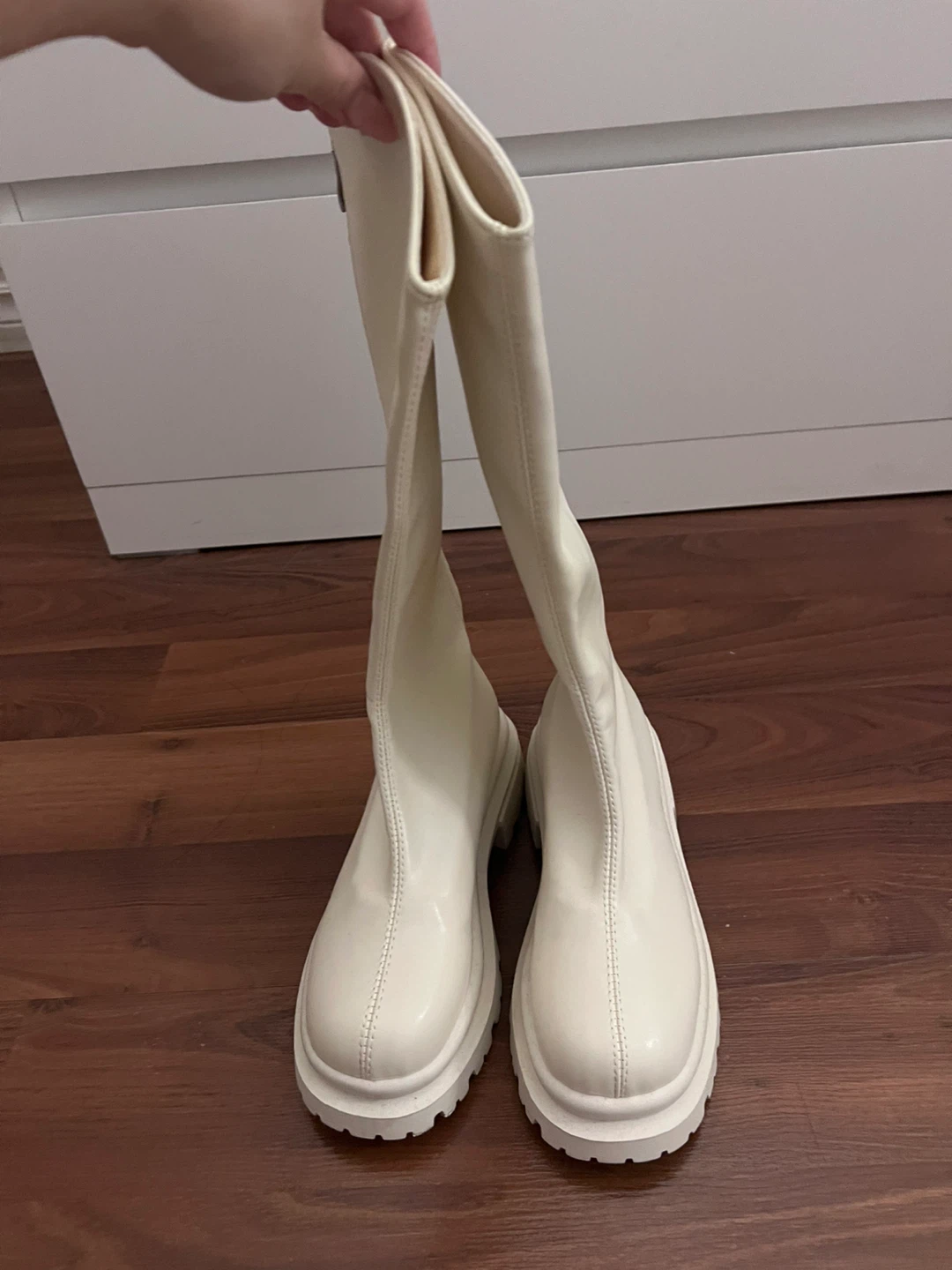 White Boots Size 35 - photo 2