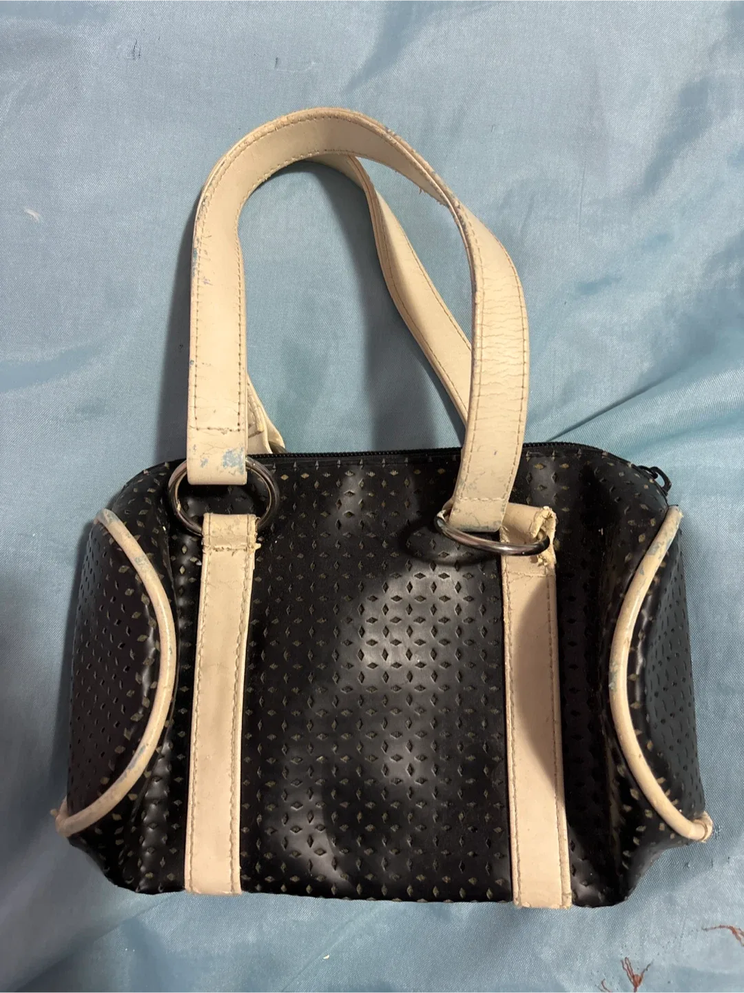 Black & Cream Handbag