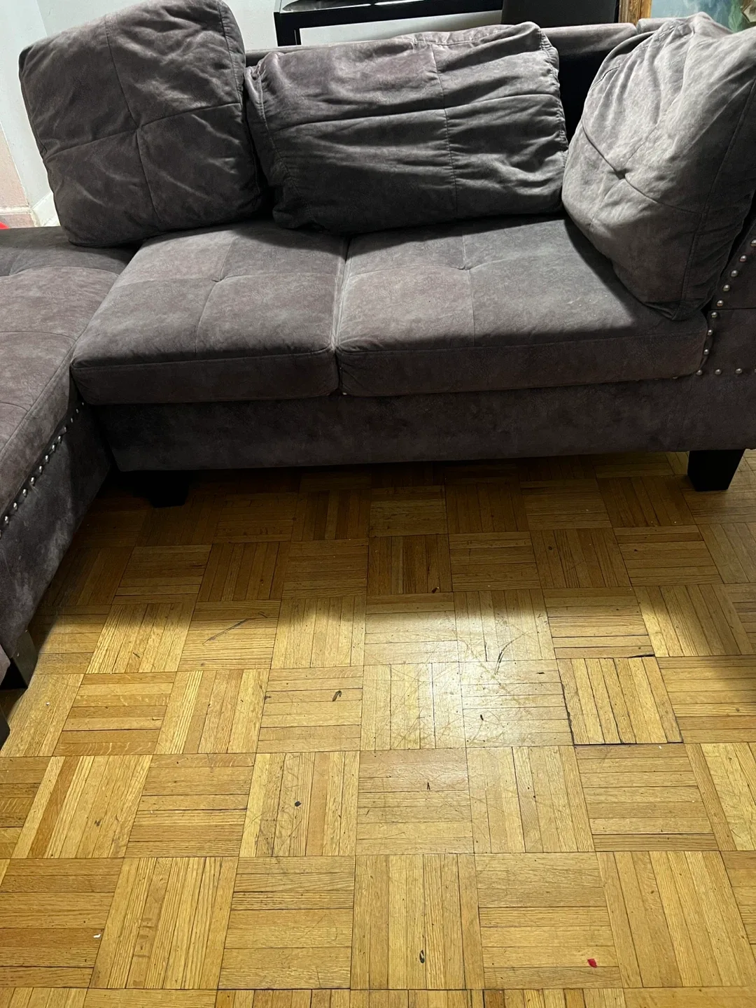 Grey Sectional Sofa image indicator(3)