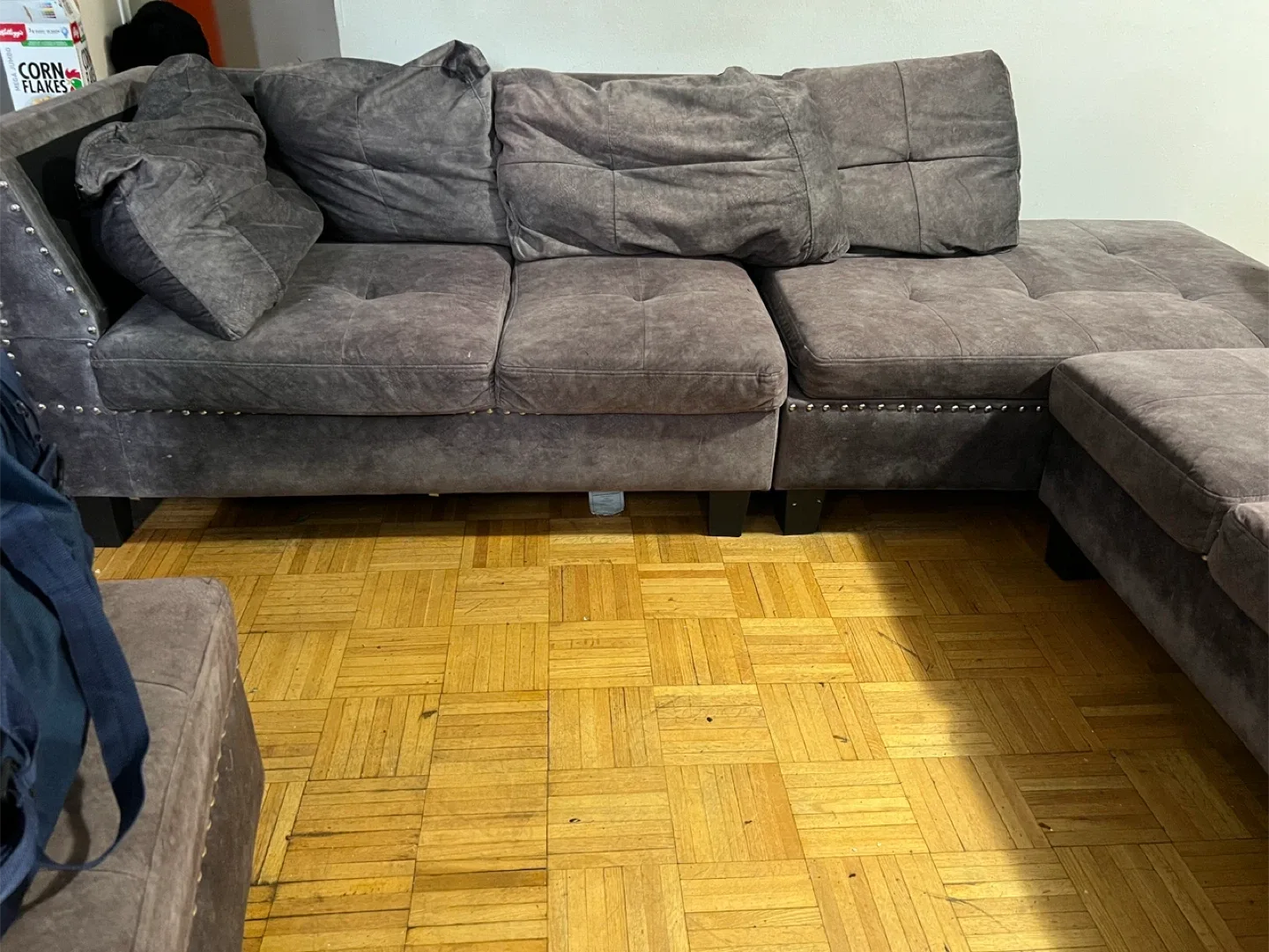 Grey Sectional Sofa image indicator(2)