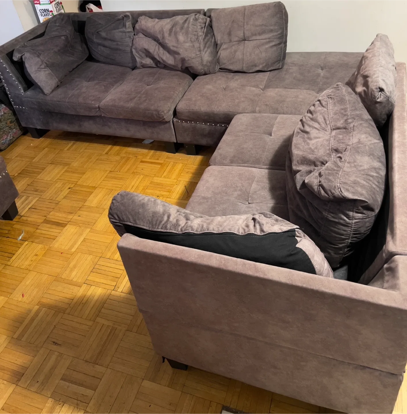 Grey Sectional Sofa