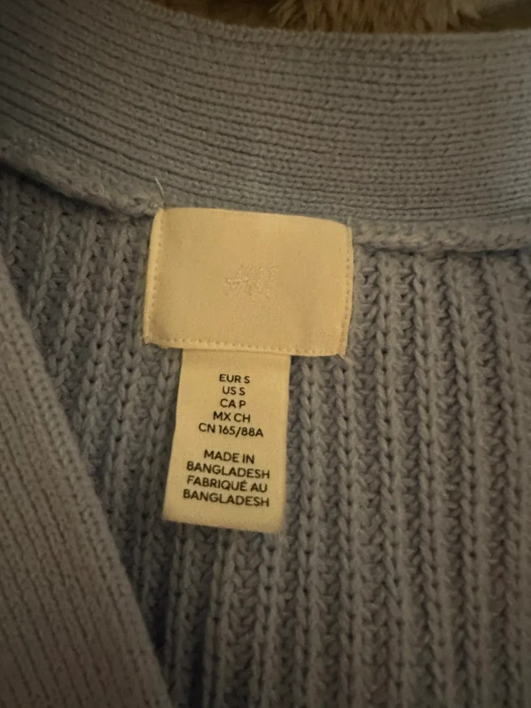 H&M Blue Cardigan new image indicator(2)