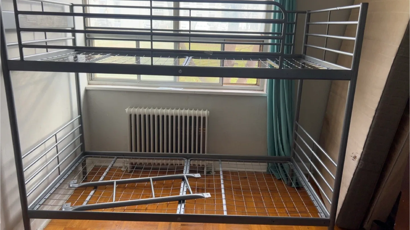 IKEA Metal Frame Bunk Bed