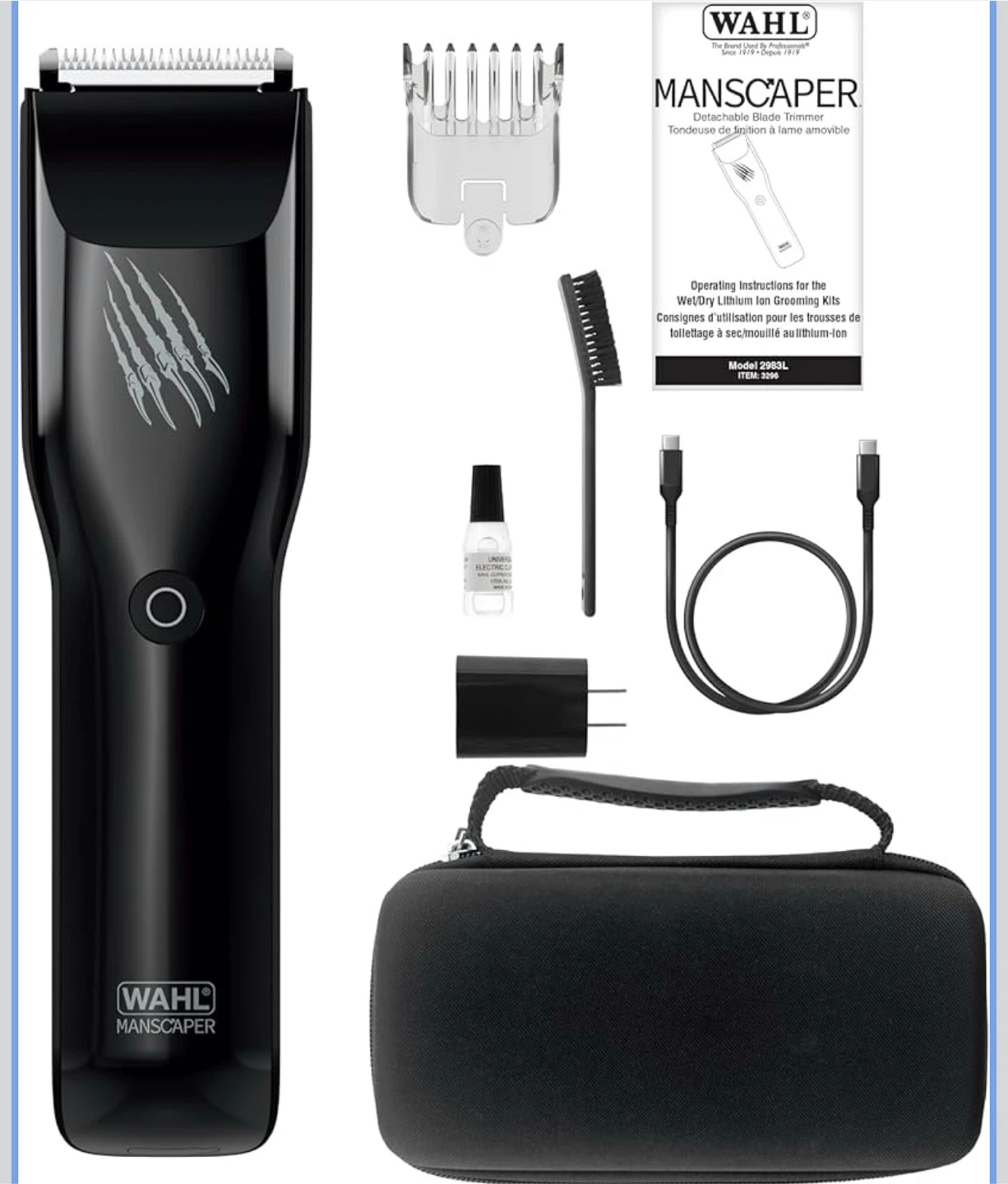 Wahl Manscaper Grizzly Grooming Kit - photo 2