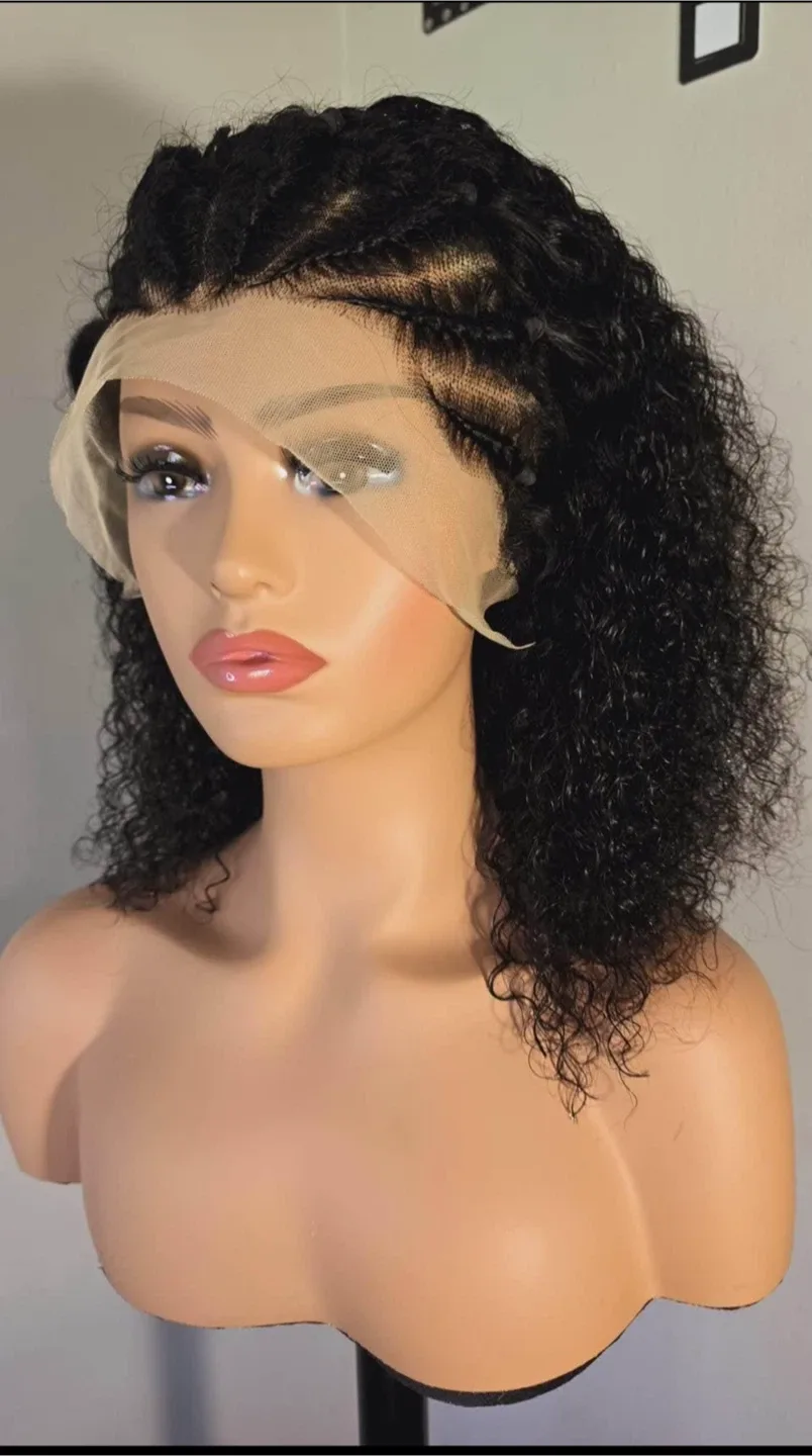 Curly Black Wig