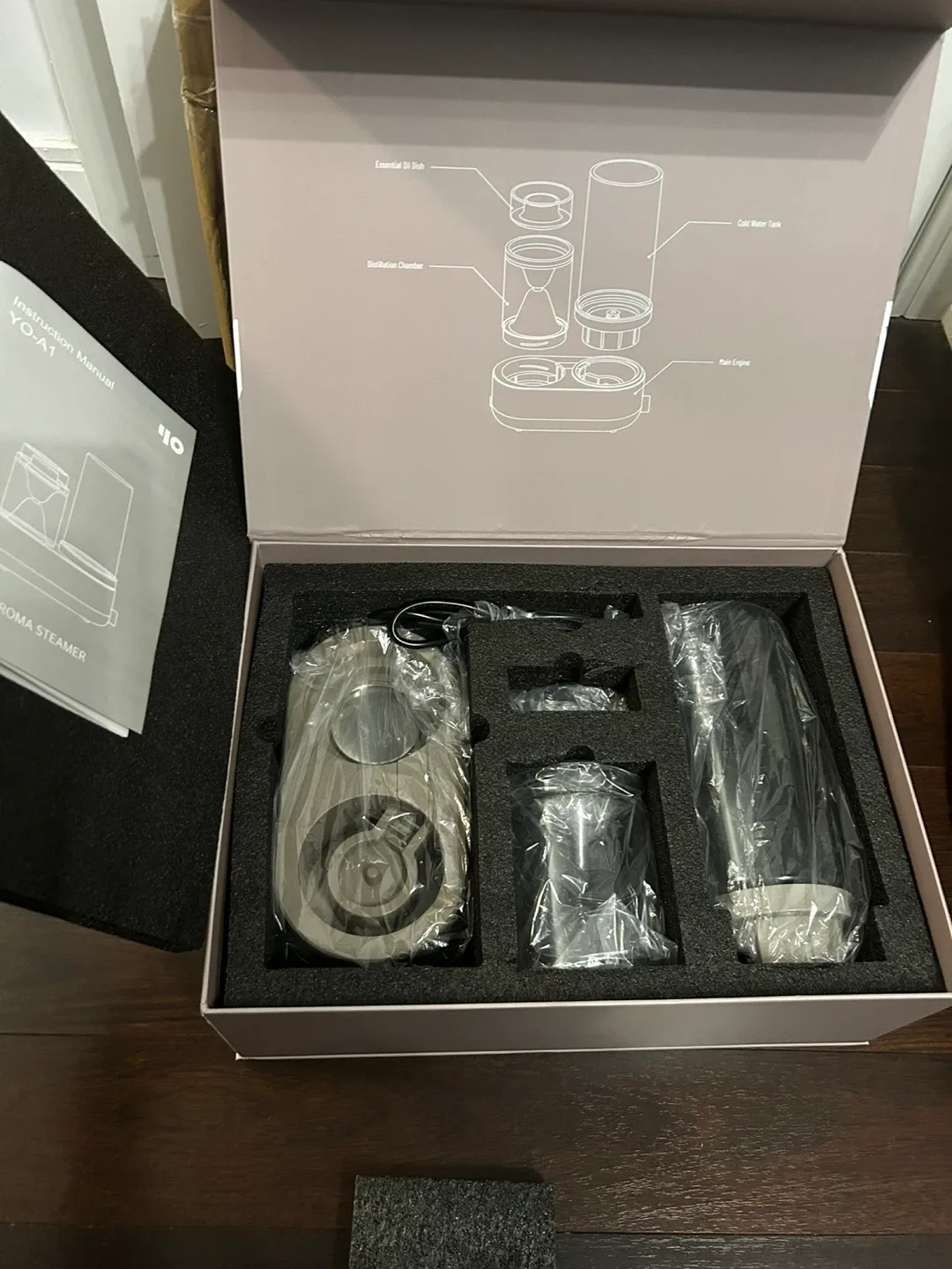 Y&O Steam Humidifier, 1600ml Aromatherapy Diffuser - Brand New image indicator(3)